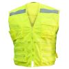 CHALECO GEOLOGO POPLIN AMARILLO FLUOR